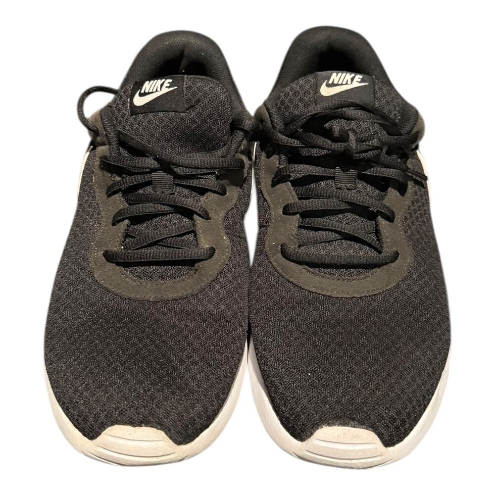 Nike Tanjun Men's Size 11.5 Running Sneakers Black White 812654011 Athletic - Picture 4 of 9